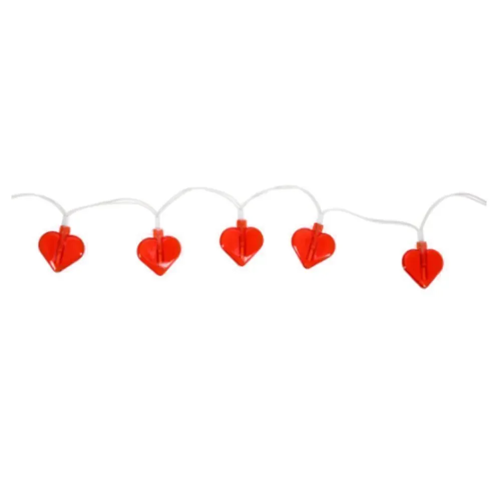 Valentine's Day LED Heart String Lights, 3 ft. Strands